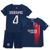 Oficiální Fotbalový Dres Paris Saint-Germain 2023-24 Sergio Ramos 4 Domácí pro Děti